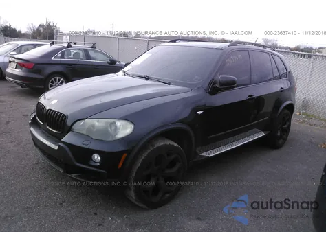 2008 BMW X5 4.8I из США, поврежденный, VIN 5UXFE83598L161117